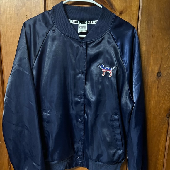 Pink by Victoria’s Secret Bomber Jacket - Picture 4 of 9